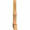 Ekena Millwork Richland Rough Sawn Timber Gable Bracket, Western Red Cedar, 72"W x 39"H x 4"D x 6"F, 13/12 Pitch GBW072X39X0406RIC00RWR - alternate 5